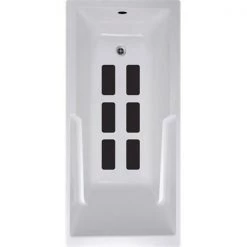 VersaTractiion's Kahuna Grip 4 in. x 9 in. Multi Use Tread Mat in Black – Pack of 6