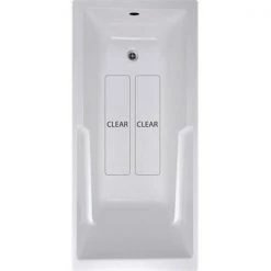 VersaTractiion's Kahuna Grip 6 in. x 24 in. Multi Use Tread Mat in Clear – Pack of 6