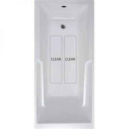 Versatraction VersaTractiion's Kahuna Grip 6 in. x 24 in. Multi Use Tread Mat in Clear - Pack of 6