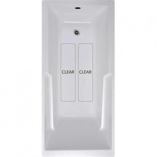 VersaTractiion's Kahuna Grip 6 in. x 24 in. Multi Use Tread Mat in Clear – Pack of 6