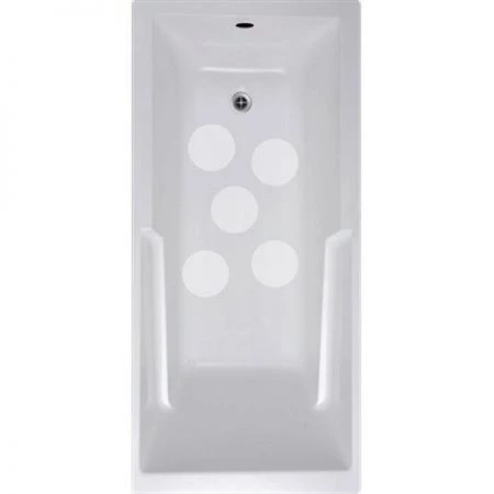 Versatraction VersaTractiion's Kahuna Grip 5 in. x 5 in. Circle Mat in Cream - Pack of 5