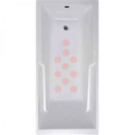 Versatraction VersaTractiion's Kahuna Grip 3 in. x 3 in. Circle Mat in Pink - Pack of 10