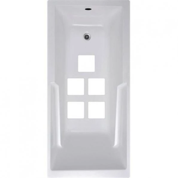 VersaTractiion's Kahuna Grip 5 in. x 5 in. Squares Mat in White – Pack of 5