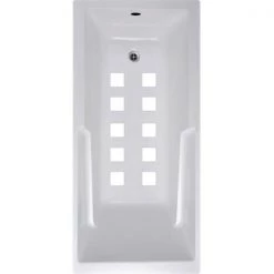 VersaTractiion's Kahuna Grip 3 in. x 3 in. Squares Mat in White – Pack of 10