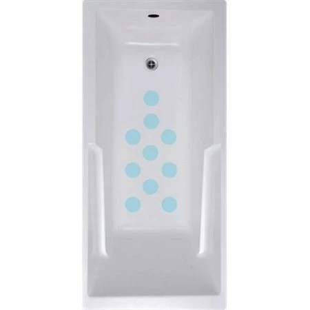 Versatraction VersaTractiion's Kahuna Grip 3 in. x 3 in. Squares Mat in Blue - Pack of 10