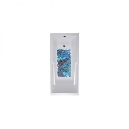 No Slip Mat NSM-ORGNCMTG 14 x 27 in. NSM Organic Montage Blue