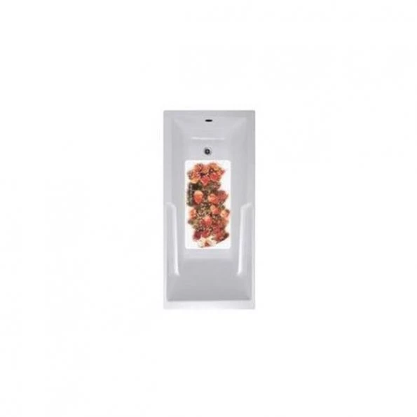 No Slip Mat NSM-RROSE 14 x 27 in. NSM Red Roses