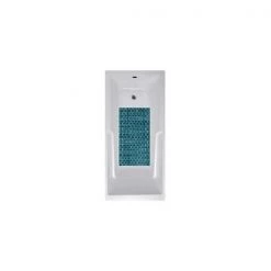 No Slip Mat NSM-WWBL 14 x 27 in. NSM Woven Weave Blue