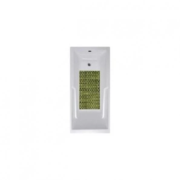 No Slip Mat NSM-WWOLV 14 x 27 in. NSM Woven Weave Olive
