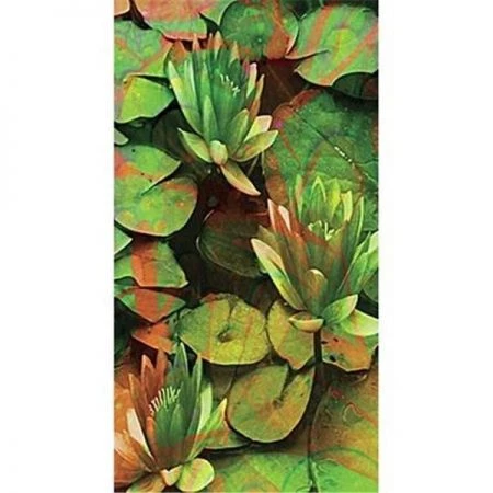 VersaTraction's Kahuna Grip Bathmat - Water Lillies