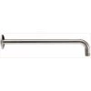 D2D Technologies 15 in. Right Angle Shower Arm with Flange in Brushed Nickel