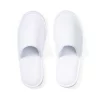 White, Closed Toe Slippers - PLUSH, PK 100