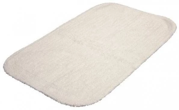Bath Rug, Essence, 40 in L x 24 in W, White