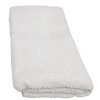 R & R Textile Bath Towel, 24x50 In, White, PK12