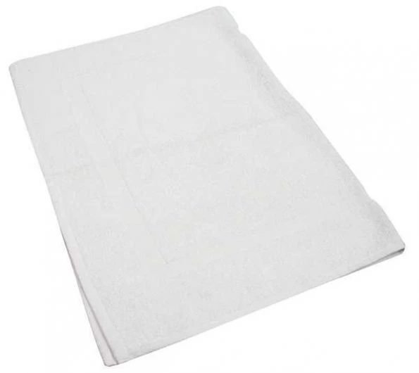 Bath Mat, 20×30 In., White, PK12