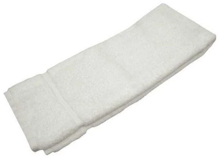 R & R Textile Bath Towel, 27x54 In, White, PK12