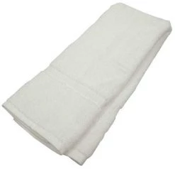 Hand Towel, 16×30 In, White, PK12