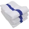 R & R Textile Pool Towel, 22x44 In., Striped, PK12