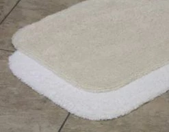 Bath Rug, Elegance, 21×34, 28 oz., White
