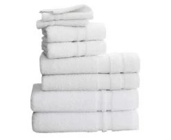 Martex Bath Towel, 24 x 48 In, White, PK12