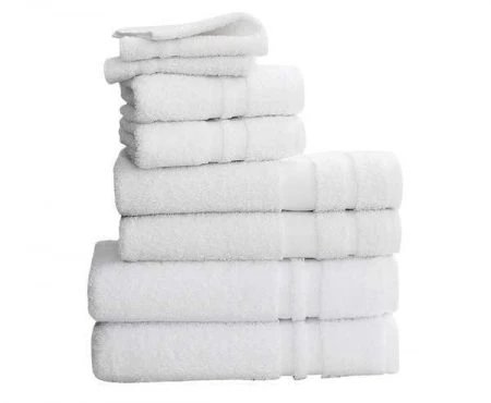 Martex Bath Towel, 24 x 48 In, White, PK12