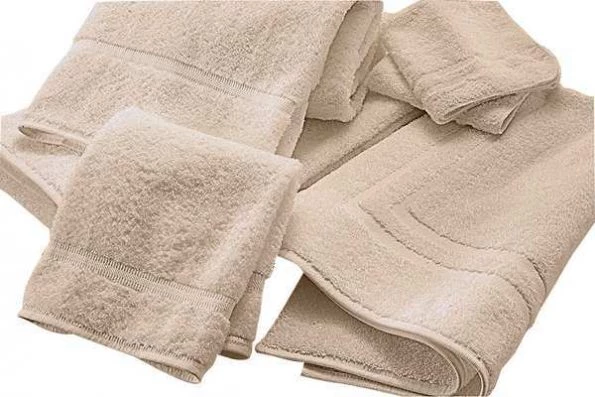 Wash Towel, Dobby, Ecru, 1 lb., PK12